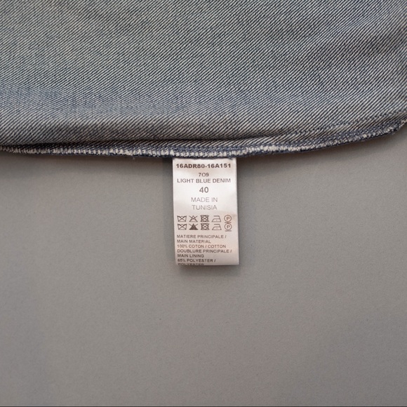 2017 Chloe Denim Box Dress - Picture 5 of 6